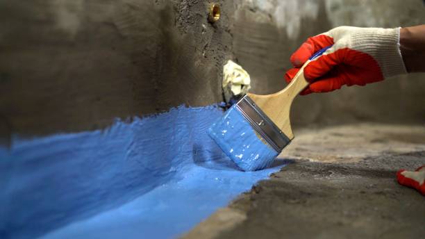 Commercial Vapor Barrier Installation project at a Nashport, OH business property by SJ Waterproofing Pros